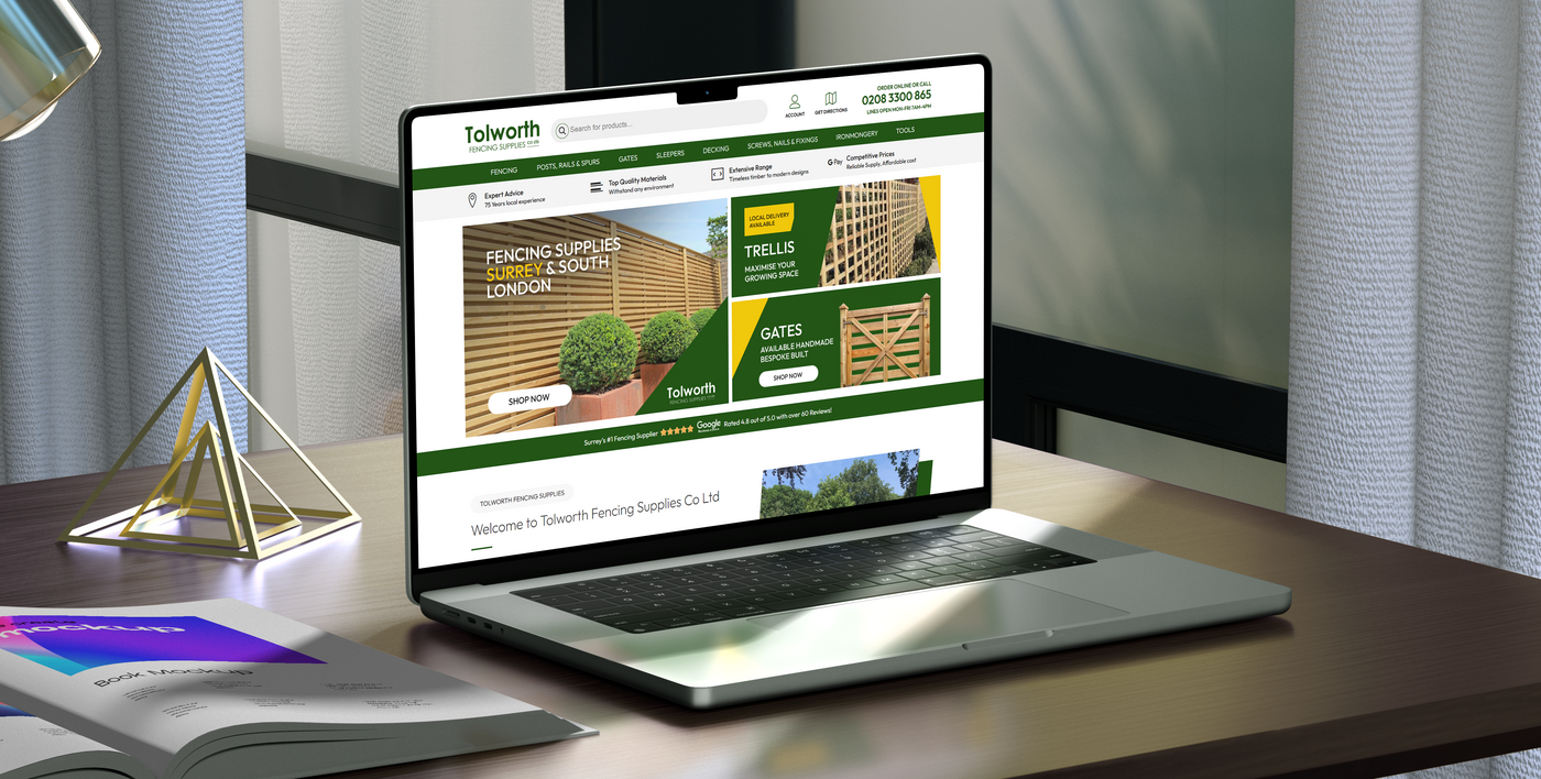 Tolworth Fencing E-Commerce Website